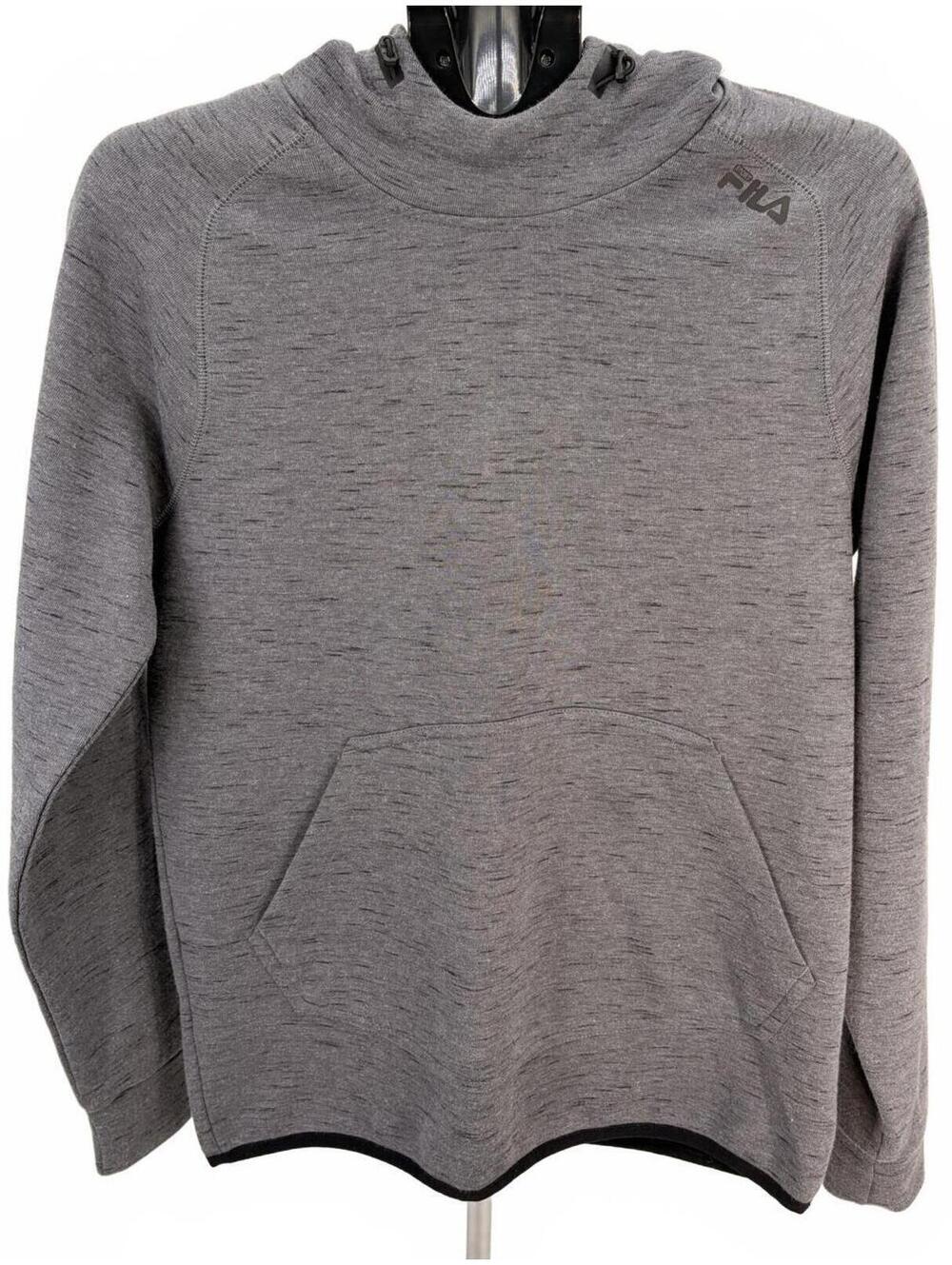 Fila‎ Hoodie Regular S Gray Sport Relaxed Fit Casual